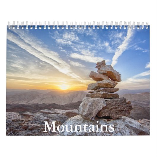 bergkalender kalender (Hoes)