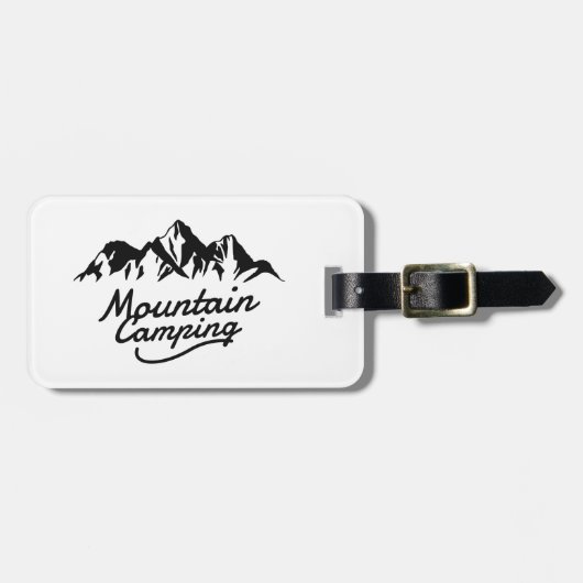 Bergkamp Bagagelabel (Voorkant horizontaal)