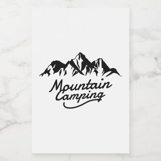 Bergkamp Voedselcontainer Etiket (Enkel label)