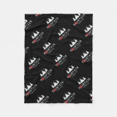 bergkamperen fleece deken (Voorkant)