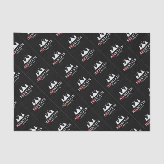 bergkamperen tissuepapier (Voorkant)