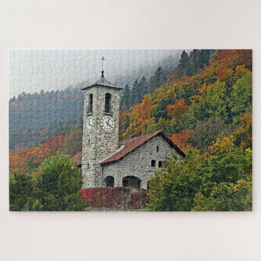 bergkapelpuzzel legpuzzel (Horizontaal)