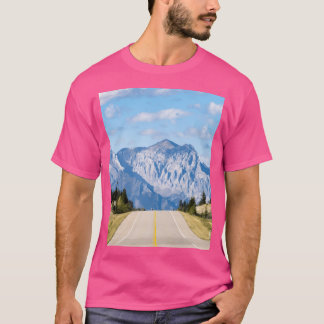 bergketen-afbeelding t-shirt