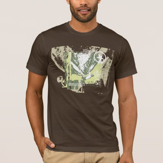 Bergklimshirts en schenkingen t-shirt (Voorkant)