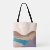 bergkunst draagtas (Achterkant)