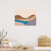 bergkunst poster (Keuken)