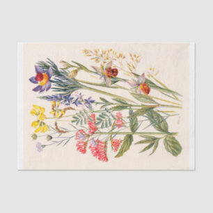 Bergkweekbloemen  Afdrukpapier Tissuepapier