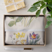 Bergkweekbloemen  Afdrukpapier Tissuepapier (Geschenk)