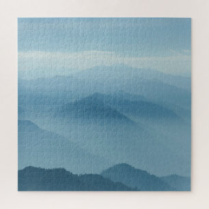 berglagen: Schilderachtig Abstract Legpuzzel