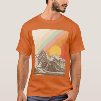 Berglandschap 1 familievriend t-shirt
