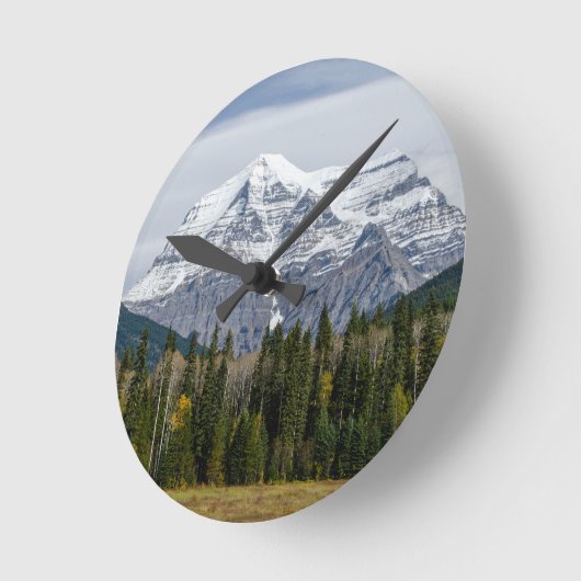 Berglandschap, berg Robson Ronde Klok (Hoek)