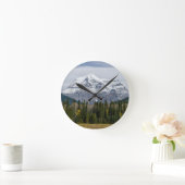 Berglandschap, berg Robson Ronde Klok (Huis)