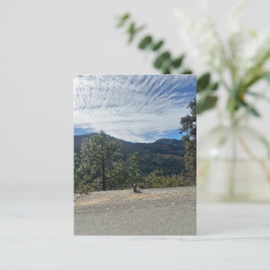 Berglandschap Briefkaart (Staand voorkant)