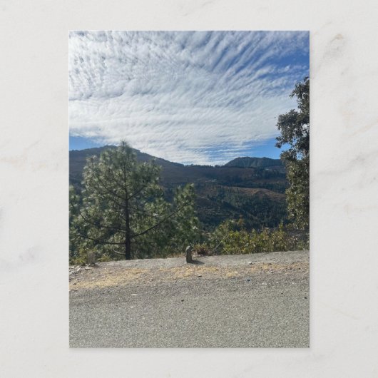 Berglandschap Briefkaart (Voorkant)