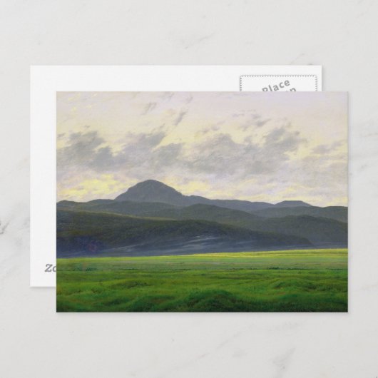 Berglandschap Briefkaart (Voorkant / Achterkant)