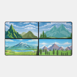 Berglandschap Bureaumat