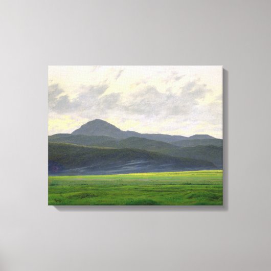 Berglandschap Canvas Afdruk (Voorkant)