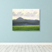 Berglandschap Canvas Afdruk (Insitu (Houten vloer))