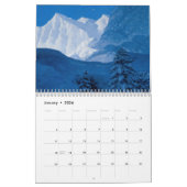 Berglandschap Fine Art 2024  stijl Kalender (Jan 2026)