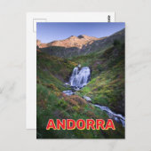 Berglandschap in Andorra Briefkaart (Voorkant / Achterkant)