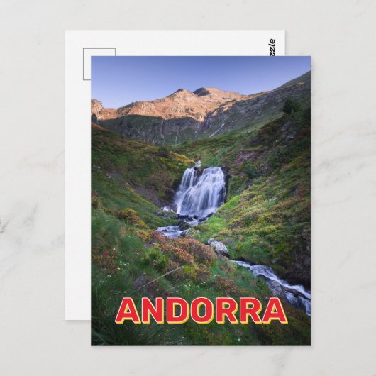 Berglandschap in Andorra Briefkaart (Voorkant / Achterkant)