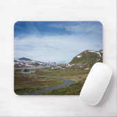 Berglandschap in Noorse mousepad Muismat (Met muis)