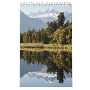 Berglandschap klein, wit kalender