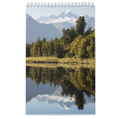 Berglandschap klein, wit kalender (Hoes)