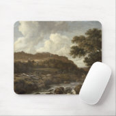 Berglandschap met een torent muismat (Met muis)
