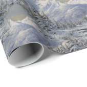 berglandschap met sneeuw cadeaupapier (Rol Hoek)