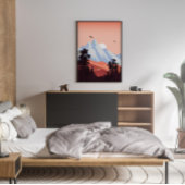 Berglandschap Muurkunst Canvas Afdruk