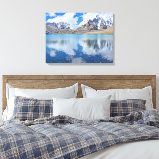 Berglandschap Natuur Canvas Afdruk (Insitu (Slaapkamer))