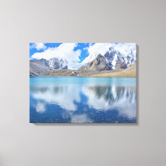 Berglandschap Natuur Canvas Afdruk (Voorkant)