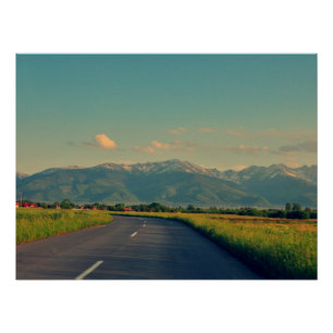 Berglandschap Perfect Poster