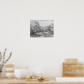 Berglandschap Poster (Keuken)