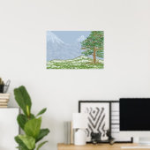 Berglandschap Poster (Thuiskantoor)