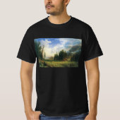 Berglandschap van Albert Bierstadt T-shirt (Voorkant)