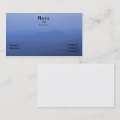 Berglandschap Visitekaartje (Voorkant / Achterkant)