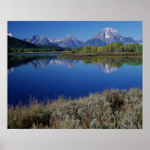 Berglandschap - Wyoming Poster (Voorkant)