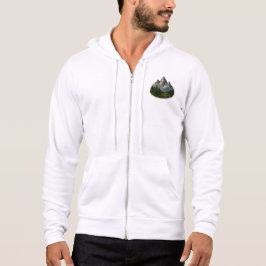 Berglandschapsontwerp Hoodie