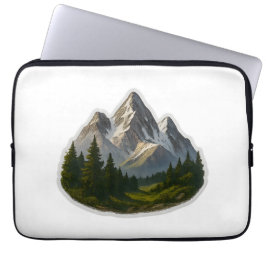 Berglandschapsontwerp Laptop Sleeve
