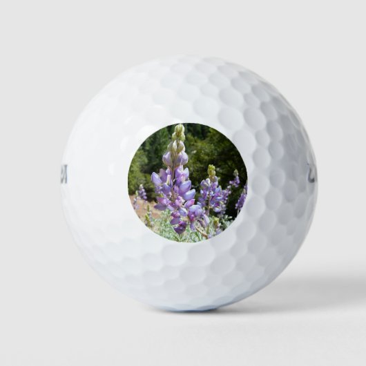 Berglupinen in Yosemite Golfballen (Voorkant)