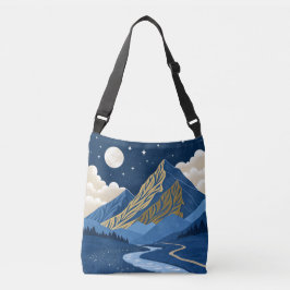 Bergmaanlicht Crossbody Tas