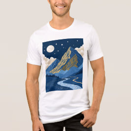 Bergmaanlicht Tri-Blend Shirt