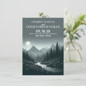 bergmagie save the date (Staand voorkant)