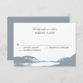 bergmeer Gray | Weddenschap RSVP (Voorkant / Achterkant)