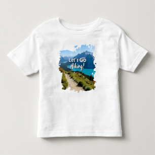 Bergmeer Laten we gaan wandelen Kinder Shirts