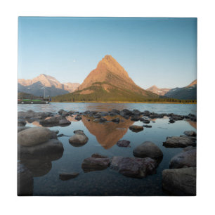 bergmeer   Nationaal park Glacier Tegeltje