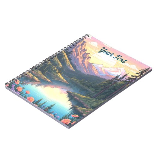 bergmeer notitieboek (Linkerzijde)