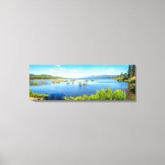 Bergmeer Panorama Print | Schilderachtige Natuur K